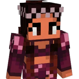 QueenHimmie Minecraft avatar bust
