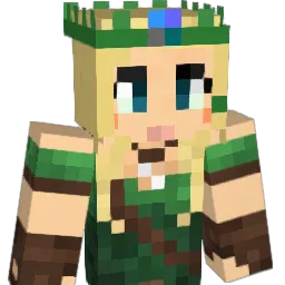 QueenOfHuntress Minecraft avatar bust