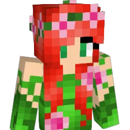 QueenPothos Minecraft avatar bust