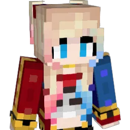 Queenbird Minecraft avatar bust
