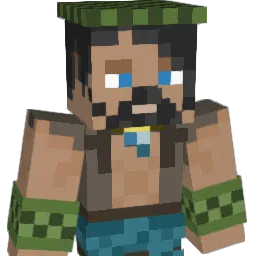 Queenpheer Minecraft avatar bust