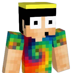 Queensland Minecraft avatar bust