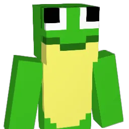 Quidding Minecraft avatar bust