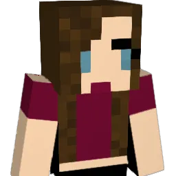 QuietCheerleader Minecraft avatar bust