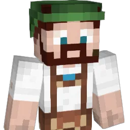 Quinpinn Minecraft avatar bust