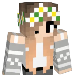 QutyGamerin Minecraft avatar bust