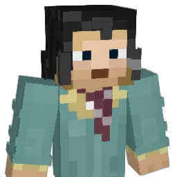 QwQxETS Minecraft avatar bust