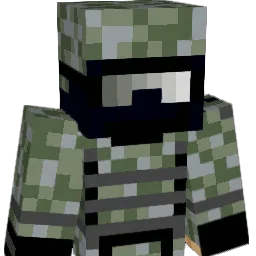 R11MAsK Minecraft avatar bust