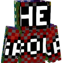 R26xx Minecraft avatar bust