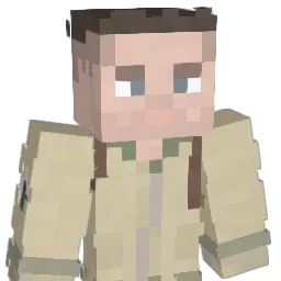 R3N091 Minecraft avatar bust