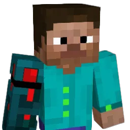 R9442 Minecraft avatar bust