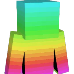RAINBOW_WILD Minecraft avatar bust