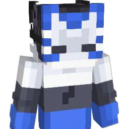RA_white Minecraft avatar bust