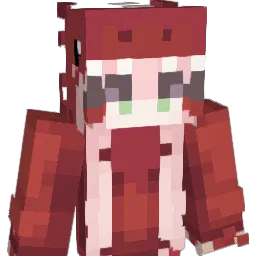 RED1N0 Minecraft avatar bust