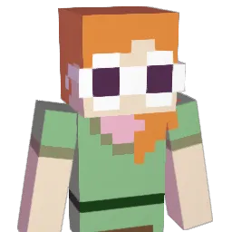 REEL321 Minecraft avatar bust