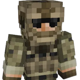 REV64 Minecraft avatar bust
