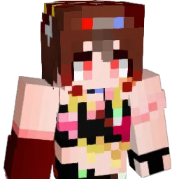 REX130812 Minecraft avatar bust