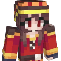 RMLU1227 Minecraft avatar bust