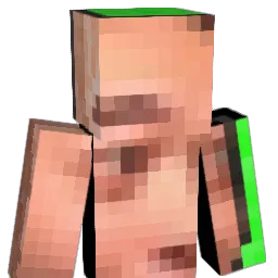 ROFLMAO Minecraft avatar bust