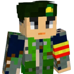 ROKNCO Minecraft avatar bust