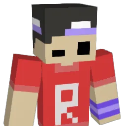 RRtron Minecraft avatar bust