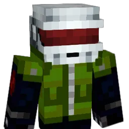 RVII Minecraft avatar bust
