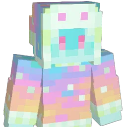 Ra1nbowNyanCat Minecraft avatar bust