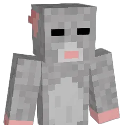 RaTttatouille Minecraft avatar bust