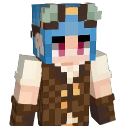 Racc00nPope Minecraft avatar bust