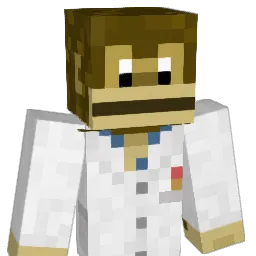 Raccabilly Minecraft avatar bust