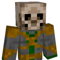 RaccoonBot Minecraft avatar bust