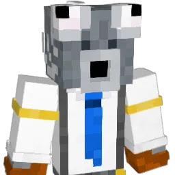 Raccspoon Minecraft avatar bust