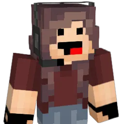 Racelloplus Minecraft avatar bust