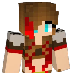 Rachelator Minecraft avatar bust