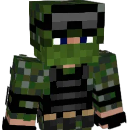RacingSugar Minecraft avatar bust