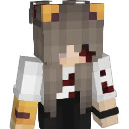 RaikiriTouka Minecraft avatar bust