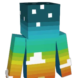 RainGold Minecraft avatar bust