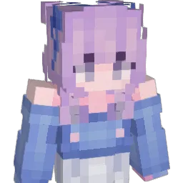 RainMelody Minecraft avatar bust