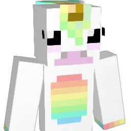 RainbowDussst Minecraft avatar bust