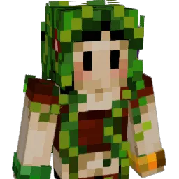 RainbowMiniWheat Minecraft avatar bust