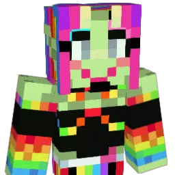 RainbowMordy Minecraft avatar bust