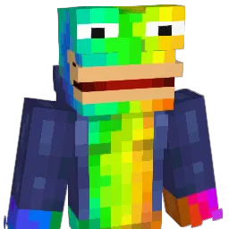 Rainbowfrogs Minecraft avatar bust