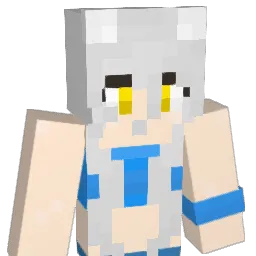 RaineTheWolf Minecraft avatar bust