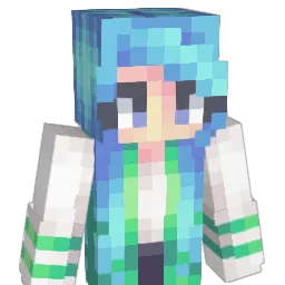 Rainguin Minecraft avatar bust