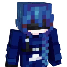 RainiiBlue Minecraft avatar bust