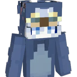 Rainwolfs Minecraft avatar bust