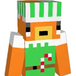 Rainzers Minecraft avatar bust