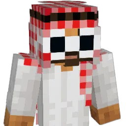 Rajin Minecraft avatar bust