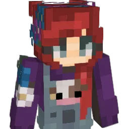 Rakka Minecraft avatar bust