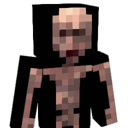 Ramaged Minecraft avatar bust
